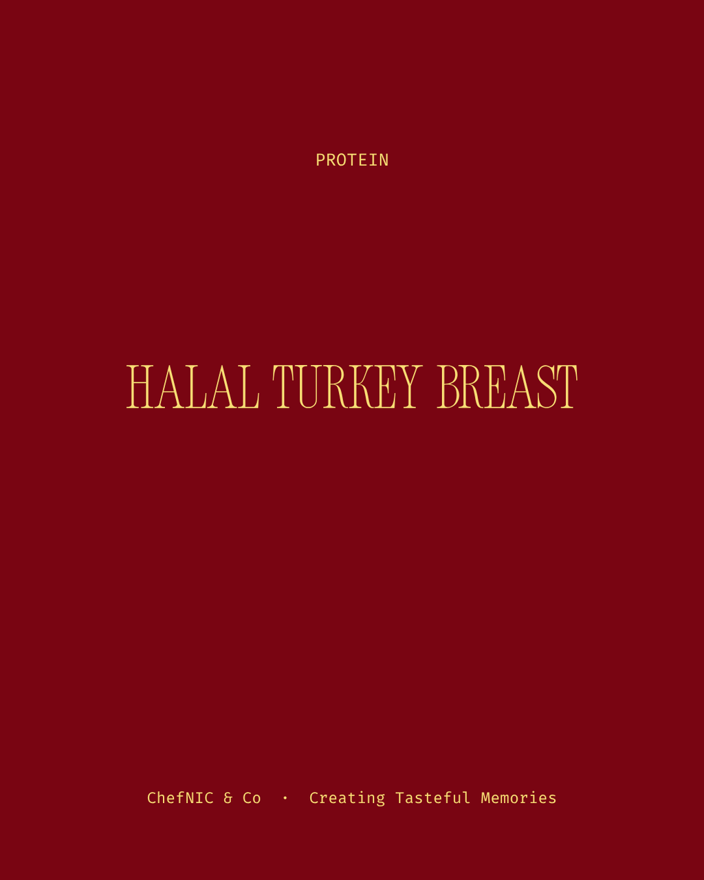 Halal Turkey Breast