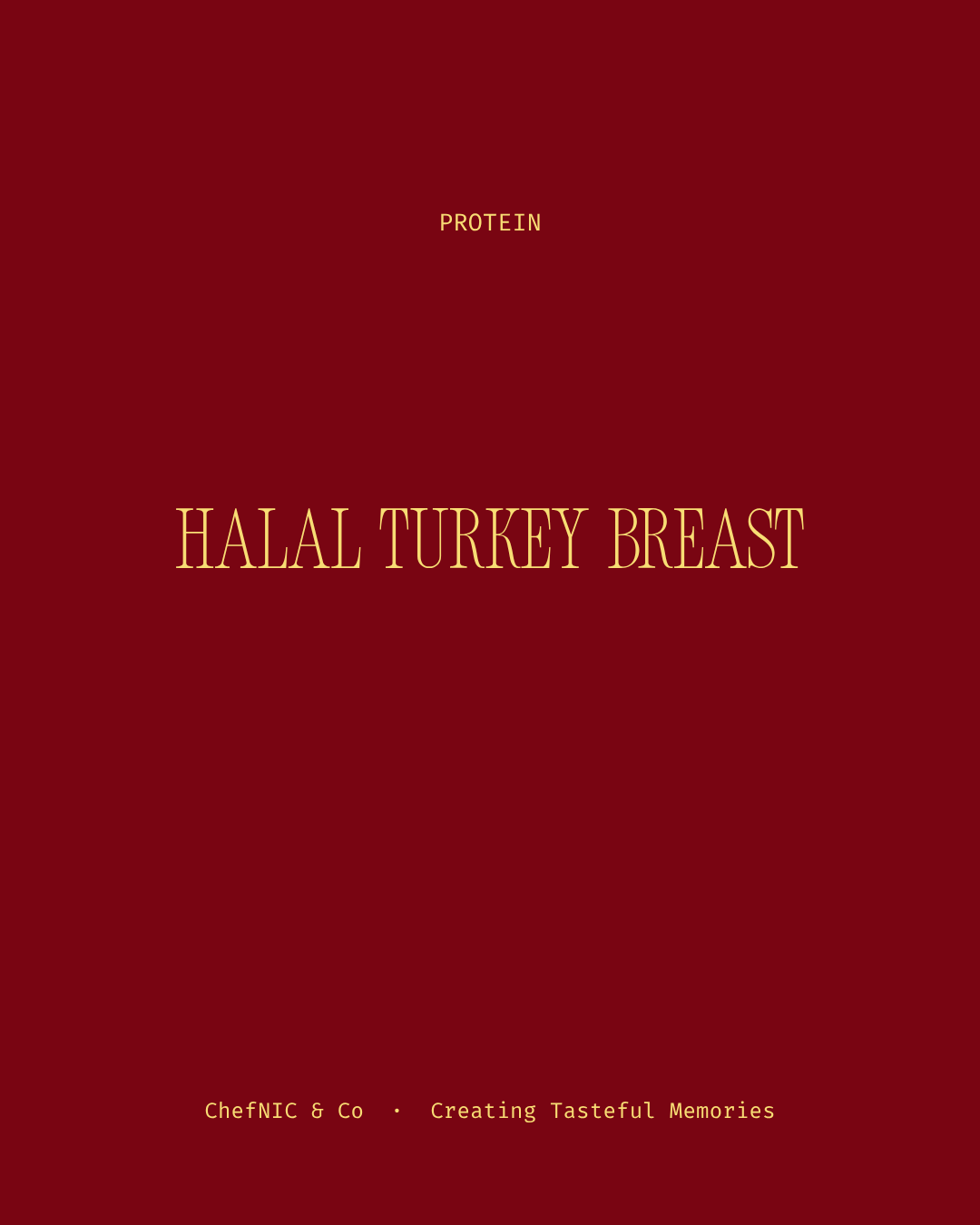 Halal Turkey Breast