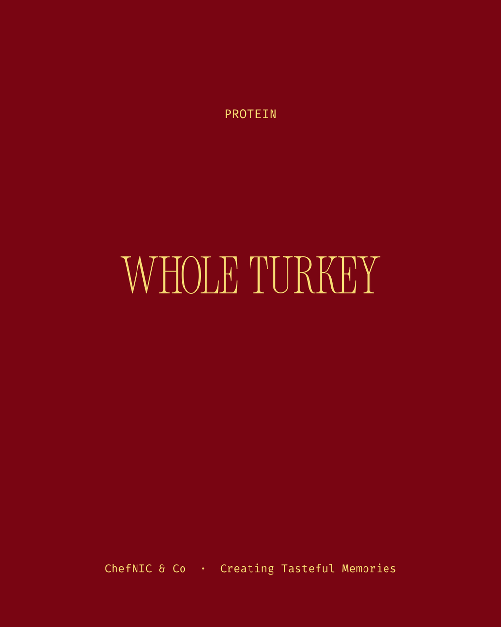 Whole Turkey