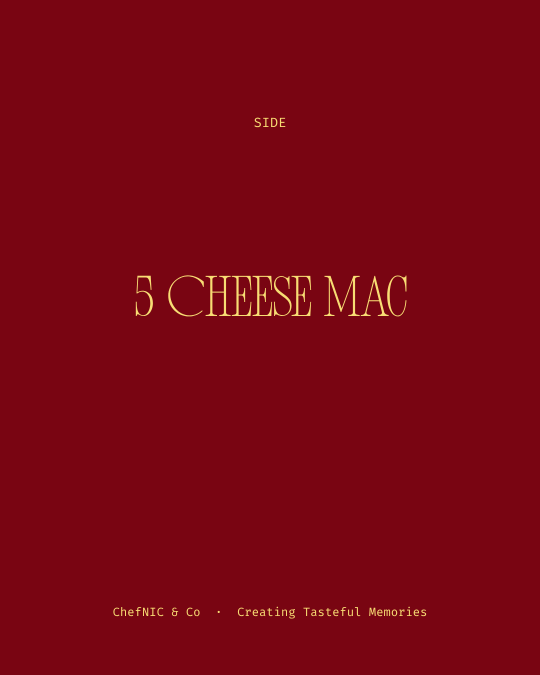 5 Cheese Mac