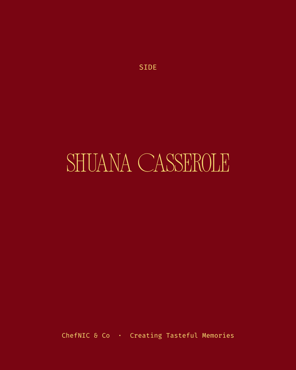 Shuana Casserole