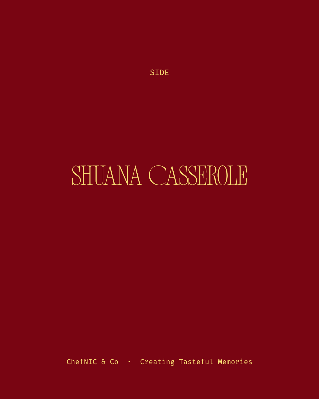 Shuana Casserole