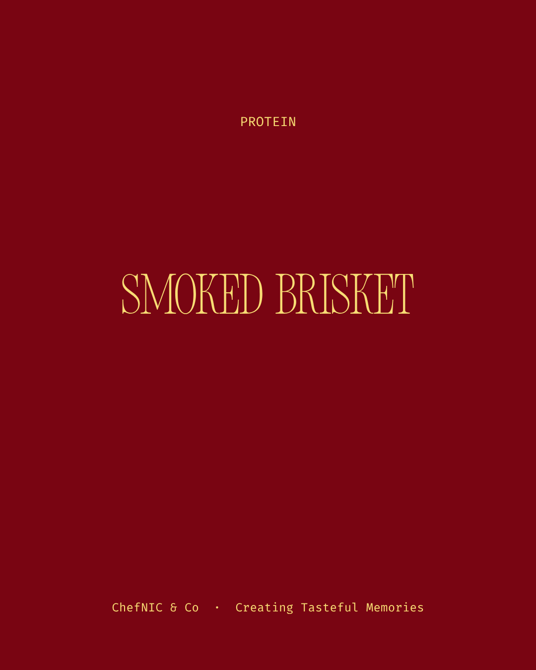 Smoked Brisket