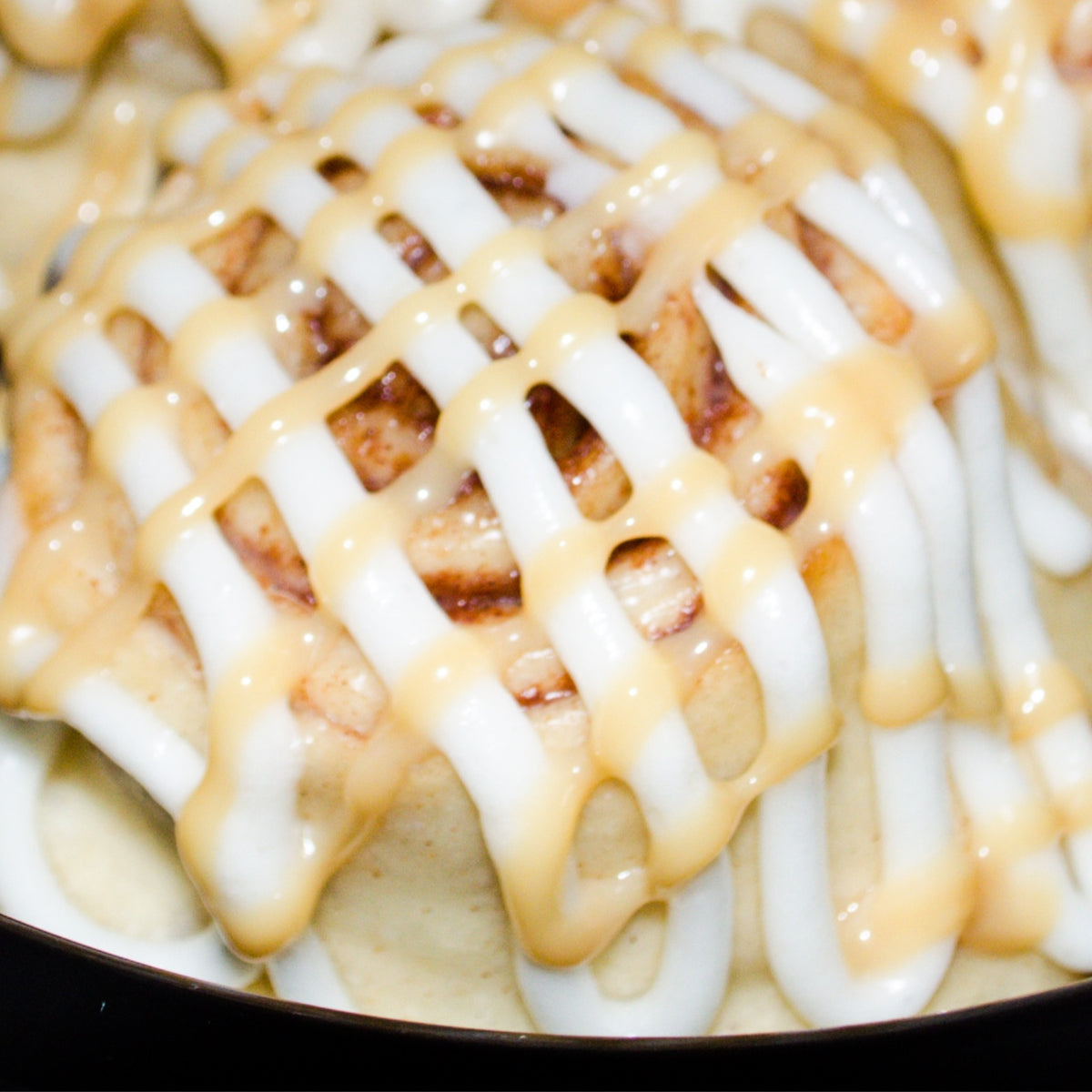 Byrdie's Bakery dulce de leche cinnamon rolls