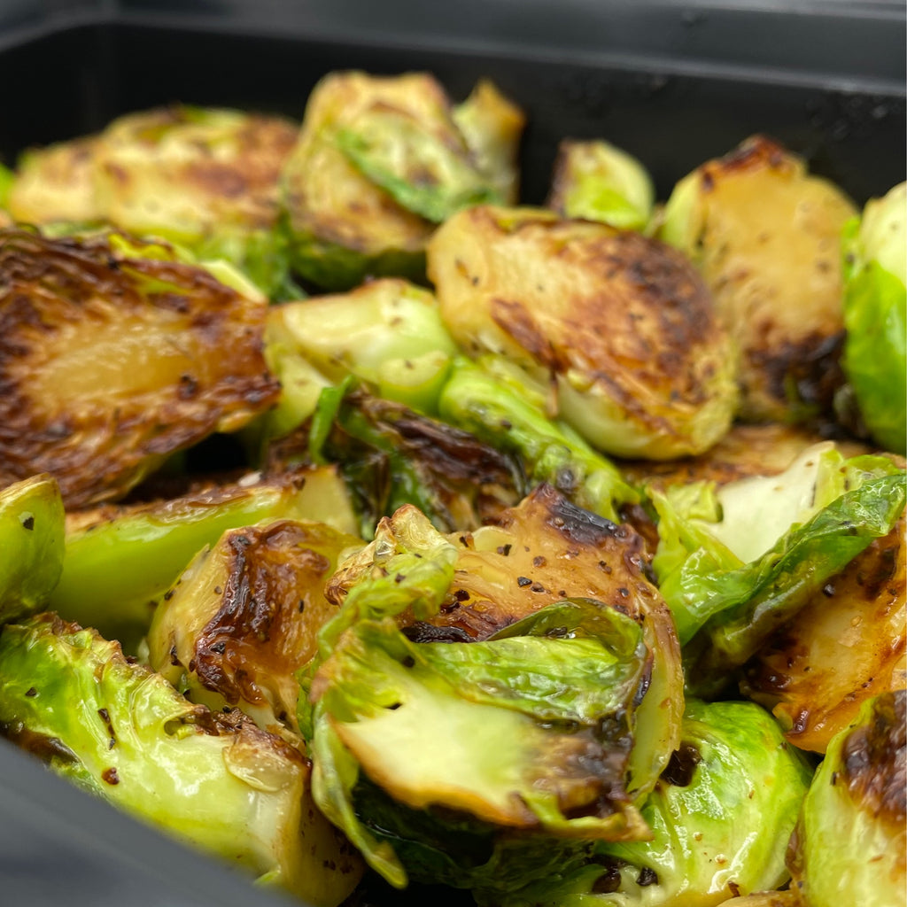ChefNic roasted brussels sprouts